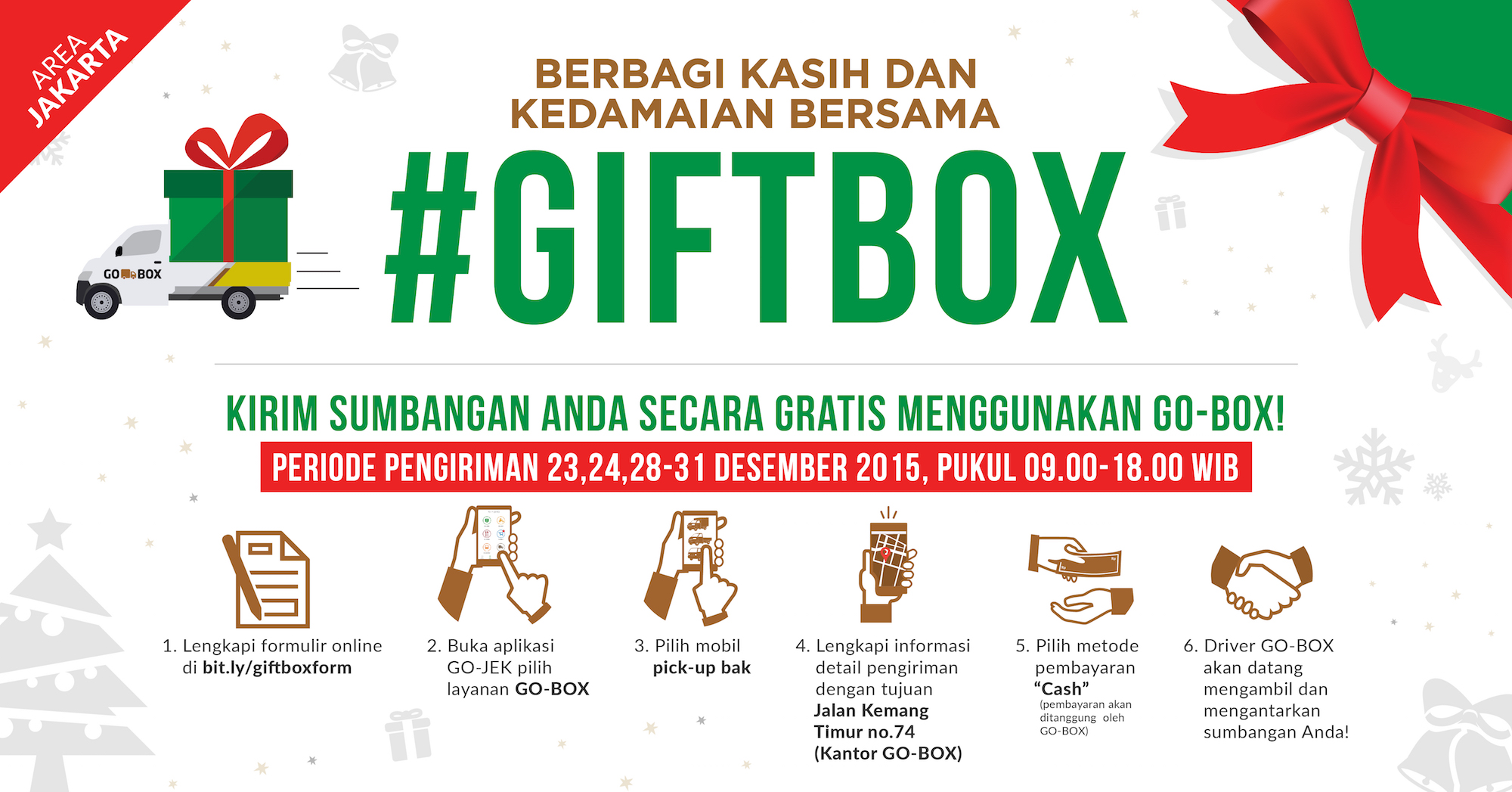 BERBAGI KASIH DAN KEDAMAIAN  BERSAMA #GIFTBOX